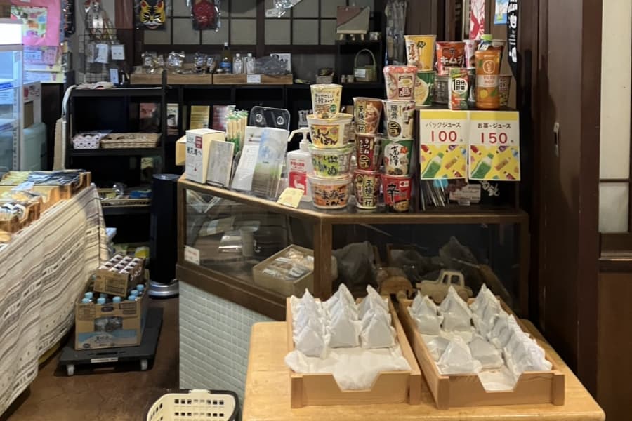 店舗販売の様子